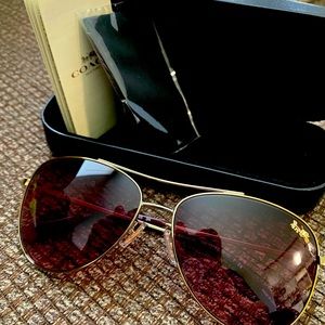 Coach Aviator Sunglasses